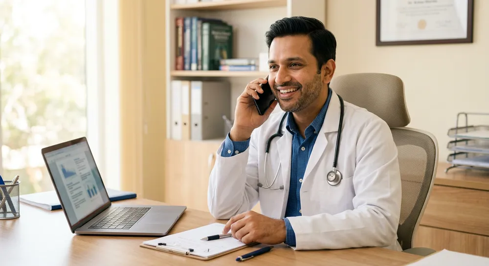 Kushiva doctor review video call before a Vijaya prescription is approved