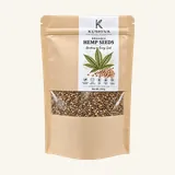 Organic Hemp Seeds - Whole Seeds, 250 g