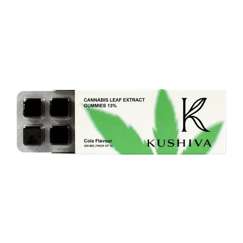 [KSH-GUM-13-COLA] Cannabis Gummies - 13% Leaf Extract, Cola